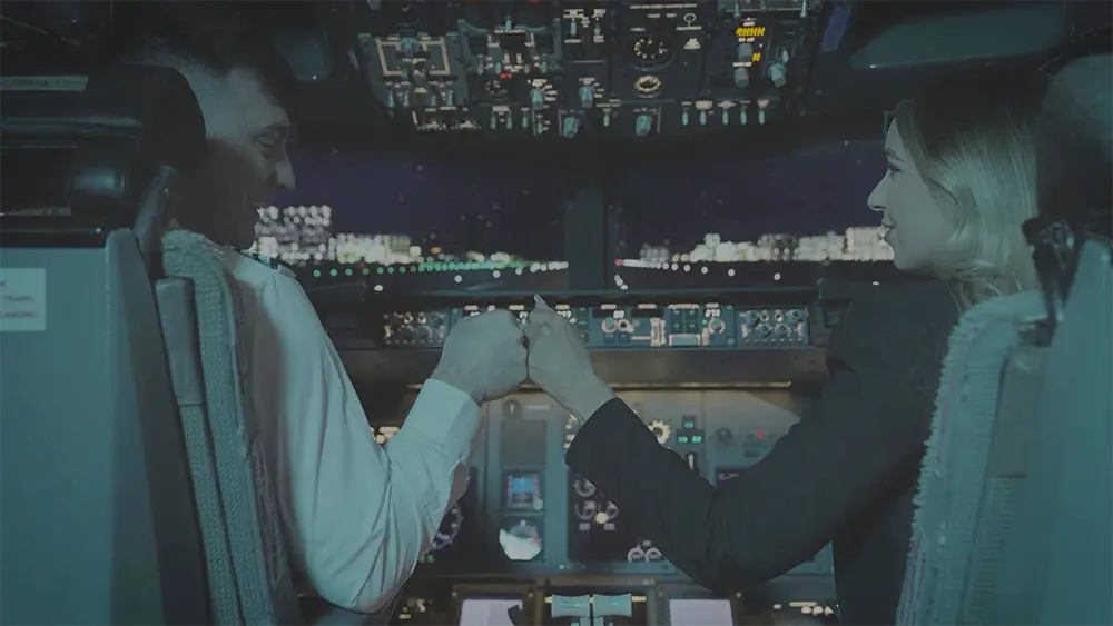 Pre Flight in Briefing Room